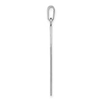 Load image into Gallery viewer, 14K White Cross Charm 37mm length
