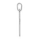 Load image into Gallery viewer, 14K White Cross Charm 25mm length
