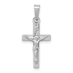 Load image into Gallery viewer, 14K White Gold INRI Crucifix Charm
