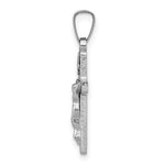 Load image into Gallery viewer, 14K White Gold INRI Crucifix Charm
