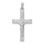 Load image into Gallery viewer, 14K White Gold INRI Crucifix Charm
