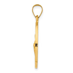 Load image into Gallery viewer, 14K Yellow Gold Saint Jude Medal Pendant 22mm width
