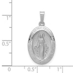 Load image into Gallery viewer, 14K White Gold Miraculous Medal
