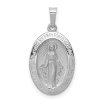 Load image into Gallery viewer, 14K White Gold Miraculous Medal
