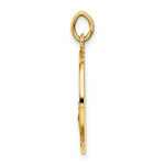 Load image into Gallery viewer, 14K Yellow Gold Our Lady of San Juan Medal Pendant 18mm width
