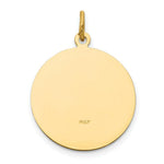 Load image into Gallery viewer, 14K Yellow Gold Saint Andrew Medal Pendant
