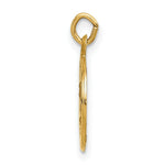 Load image into Gallery viewer, 14K Yellow Gold Saint Mark Medal Charm 12mm width
