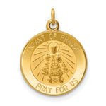 Load image into Gallery viewer, 14K Yellow Gold Infant of Prague Medal Charm
