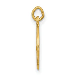 Load image into Gallery viewer, 14K Yellow Gold Our Lady of Lourdes Medal Charm 12mm width
