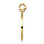 Load image into Gallery viewer, 14K Yellow Gold Our Lady of Cuba Medal Charm 12mm width
