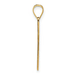 Load image into Gallery viewer, 14K Yellow Gold Laser Designed Cross 26mm length
