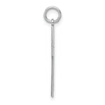 Load image into Gallery viewer, 14K White Gold Laser Designed Cross Pendant 26mm length
