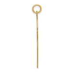 Load image into Gallery viewer, 14K Yellow Gold Laser Designed Cross Pendant 39mm length

