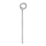 Load image into Gallery viewer, 14K White Gold Laser Designed Cross Pendant 32mm length
