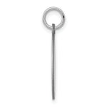Load image into Gallery viewer, 14K White Gold Plain .027 Gauge Round Engravable 18mm Disc Charm
