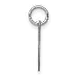 Load image into Gallery viewer, 14K White Gold Round Disc Charm 12mm width
