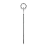 Load image into Gallery viewer, 14K White Gold Plain .027 Gauge Engraveable Dog Tag Disc Charm
