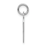 Load image into Gallery viewer, 14K White Gold Plain .013 Gauge Engraveable Heart Disc Charm
