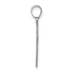 Load image into Gallery viewer, 14K White Gold Solid Cross Pendant
