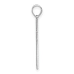 Load image into Gallery viewer, 14K White Gold Solid Cross Pendant
