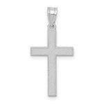 Load image into Gallery viewer, 14K White Gold Latin Cross 22x12mm Pendant

