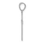Load image into Gallery viewer, 14K White Gold Latin Cross 22x12mm Pendant
