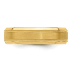 Load image into Gallery viewer, 14K Yellow Gold Heavy Comfort Fit Fancy Milgrain Wedding Band Ring
