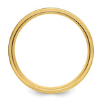 Load image into Gallery viewer, 14K Yellow Gold Comfort Fit Fancy Grooved Satin Finish Wedding Band Ring
