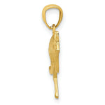 Load image into Gallery viewer, 14K Yellow Gold Yellow Gold Textured Kangaroo Pendant
