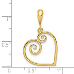 Load image into Gallery viewer, 14K Yellow Gold Yellow Gold Heart Pendant
