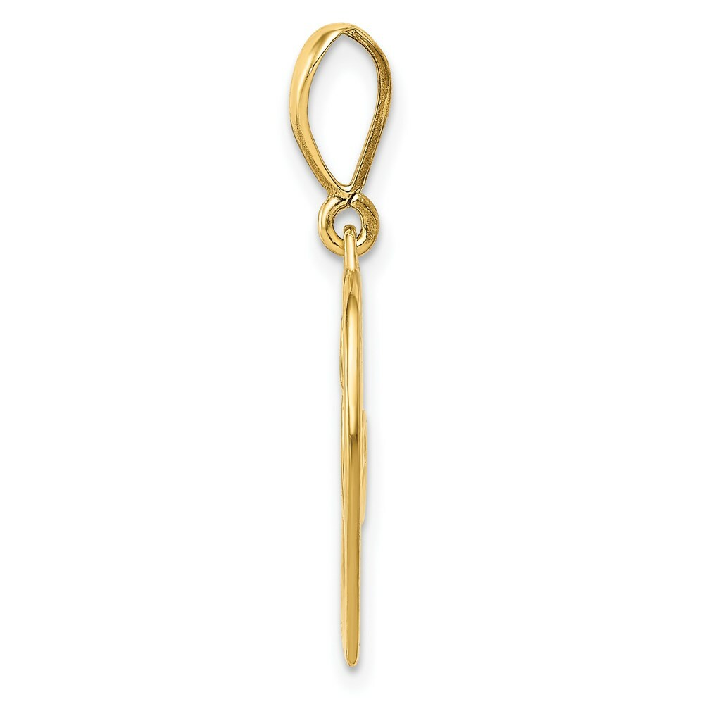14K Yellow Gold Yellow Gold Heart Pendant