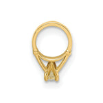 Load image into Gallery viewer, 14K Yellow Gold Ring With Yellow CZ Charm Pendant
