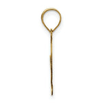 Load image into Gallery viewer, 14K Yellow Gold Polished Script Letter G Initial Pendant
