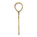Load image into Gallery viewer, 14K Yellow Gold Polished Script Letter P Initial Pendant
