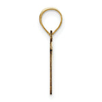 Load image into Gallery viewer, 14K Yellow Gold Polished Script Letter R Initial Pendant
