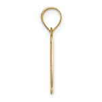 Load image into Gallery viewer, 14K Yellow Gold Polished Letter M Initial Pendant
