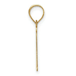 Load image into Gallery viewer, 14K Yellow Gold Polished Letter N Initial Pendant
