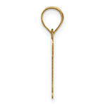 Load image into Gallery viewer, 14K Yellow Gold Polished Letter T Initial Pendant
