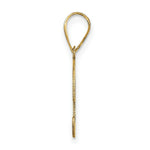 Load image into Gallery viewer, 14K Yellow Gold Polished Bubble Letter C Initial Pendant
