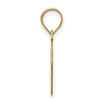 Load image into Gallery viewer, 14K Yellow Gold Polished Bubble Letter G Initial Pendant
