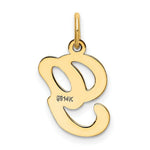 Load image into Gallery viewer, 14K Yellow Gold Initial Letter G Charm Pendant
