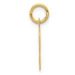 Load image into Gallery viewer, 14K Yellow Gold Initial Letter P Charm Pendant
