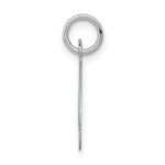 Load image into Gallery viewer, 14K White Gold Initial Letter J Charm Pendant
