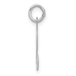 Load image into Gallery viewer, 14K White Gold Initial Letter L Charm Pendant
