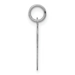 Load image into Gallery viewer, 14K White Gold Initial Letter P Charm Pendant
