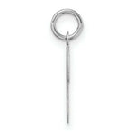 Load image into Gallery viewer, 14K White Gold Initial Letter T Charm Pendant
