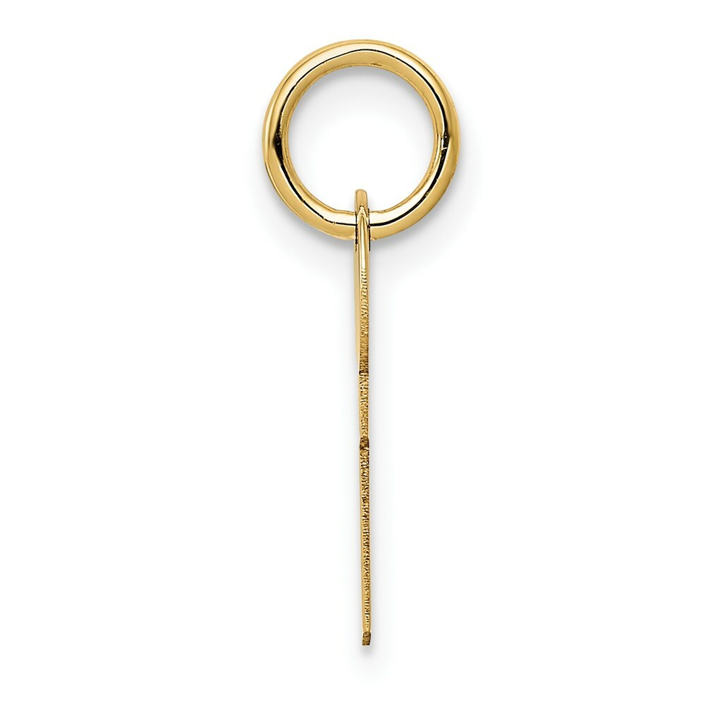 14K Yellow Gold Key Charm