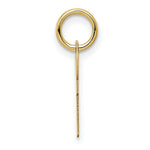 Load image into Gallery viewer, 14K Yellow Gold Key Charm
