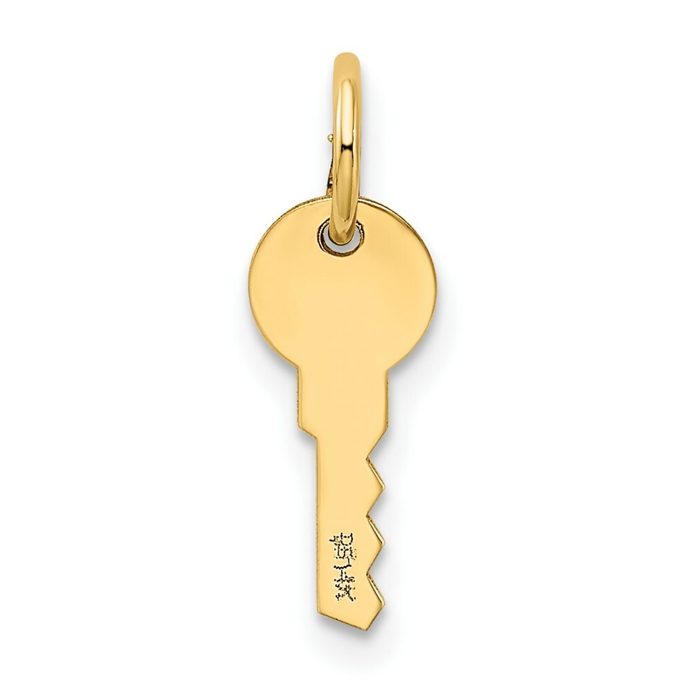 14K Yellow Gold Key Charm
