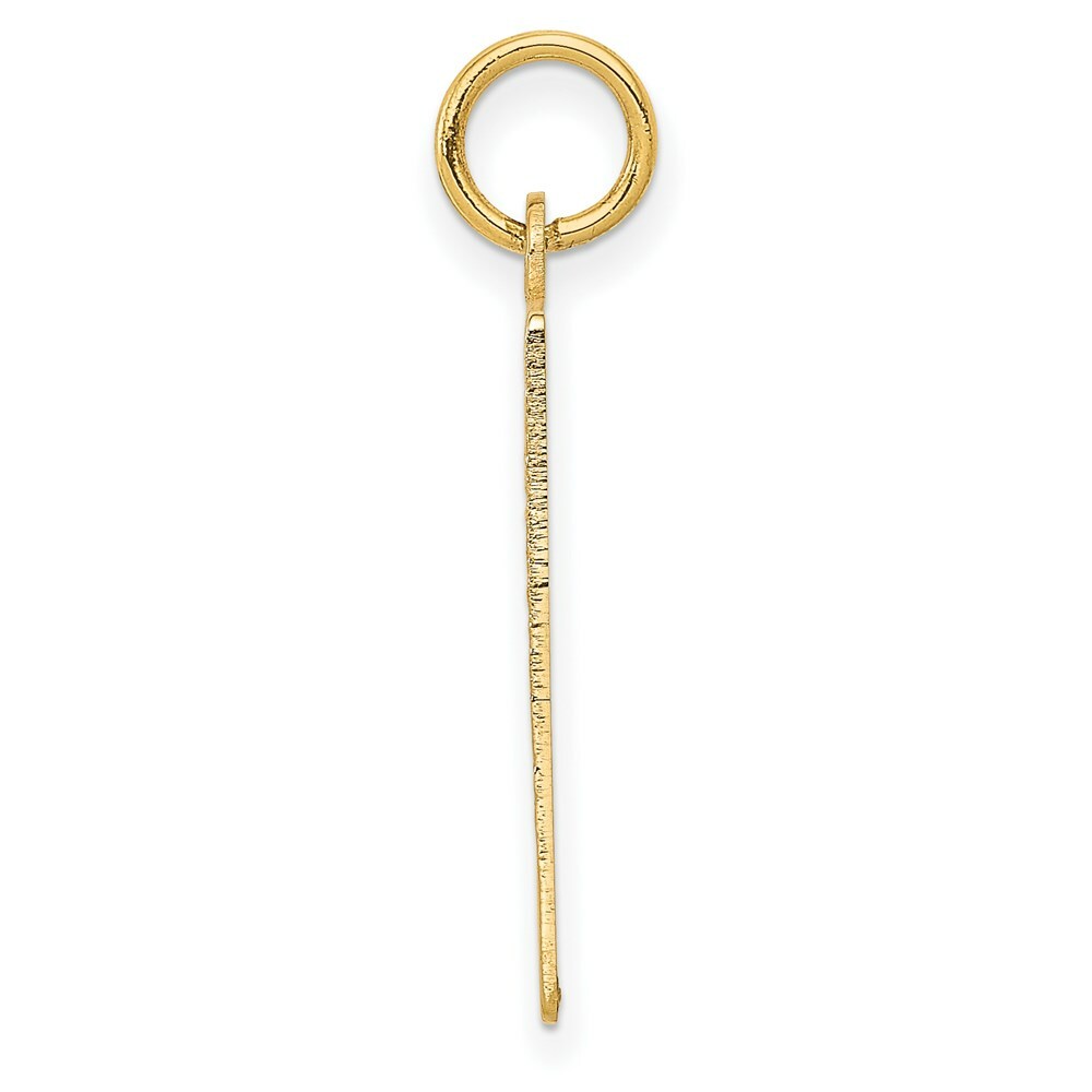 14K Yellow Gold Monday the First Day Calendar Pendant